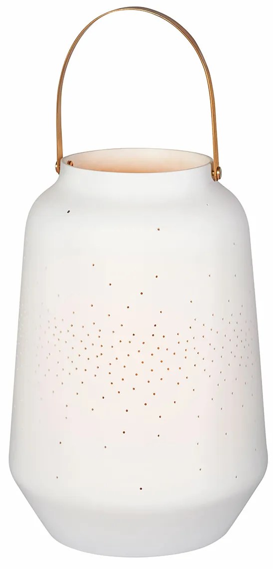 Räder Biela porcelánová LAMPA veľ. XL (30 cm)