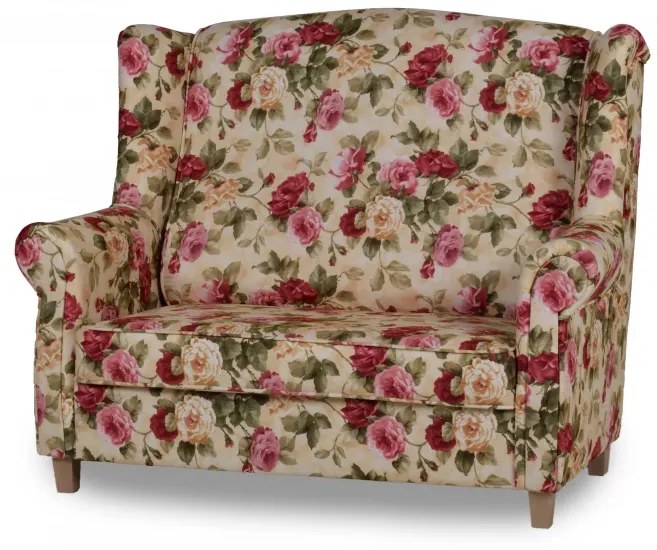 Pohovka Provence AS II., vzor kvety / orech (2108)