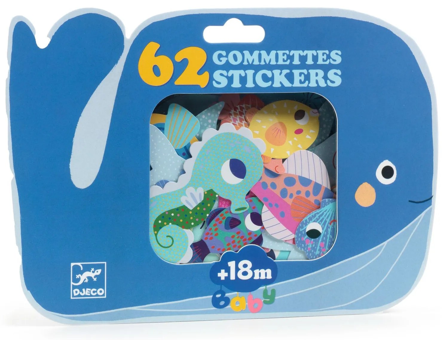 Moje prvé samolepky - morské zvieratká