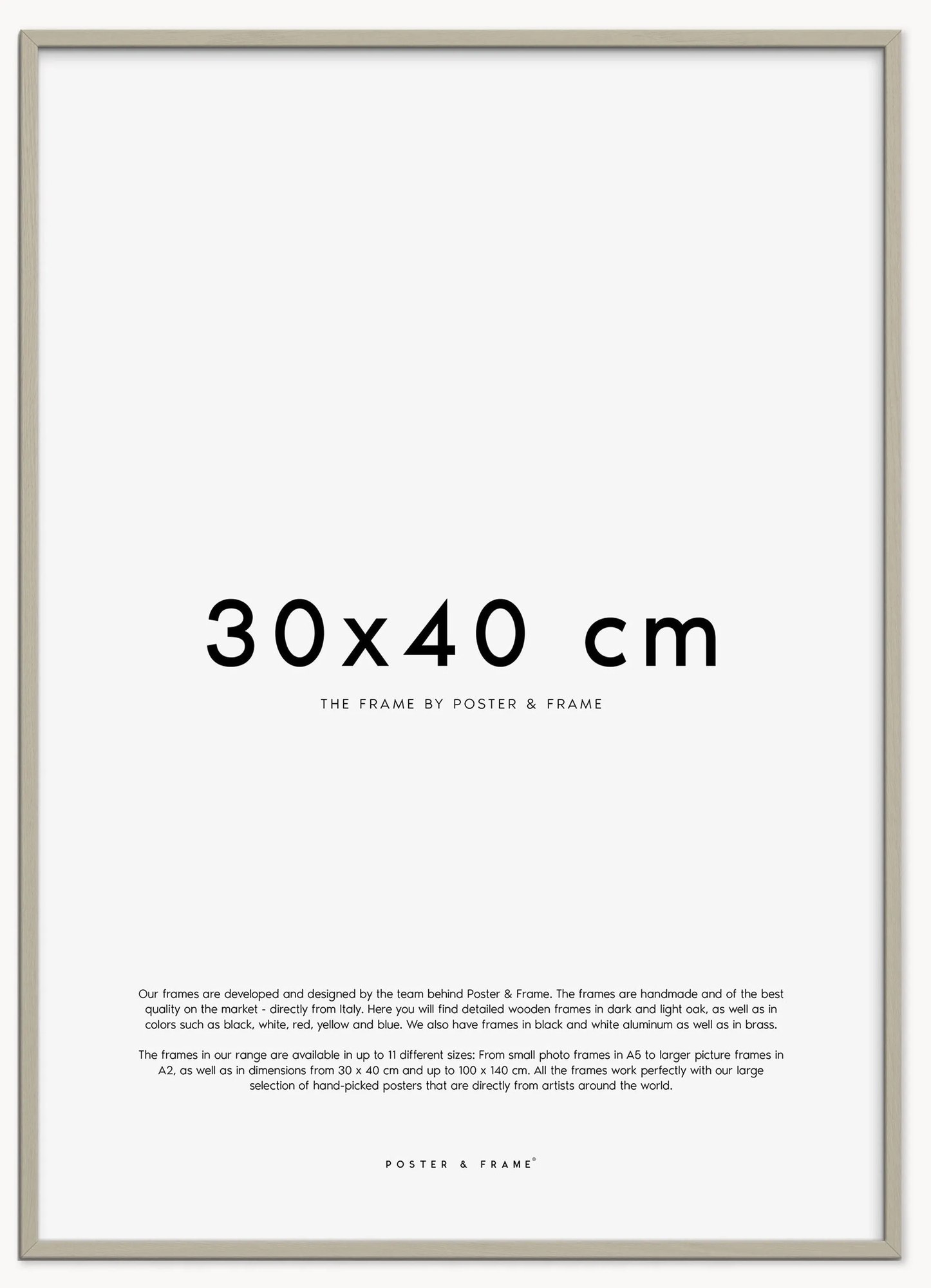 Ručne vyrobený fotorám Explore, rôzne veľkosti