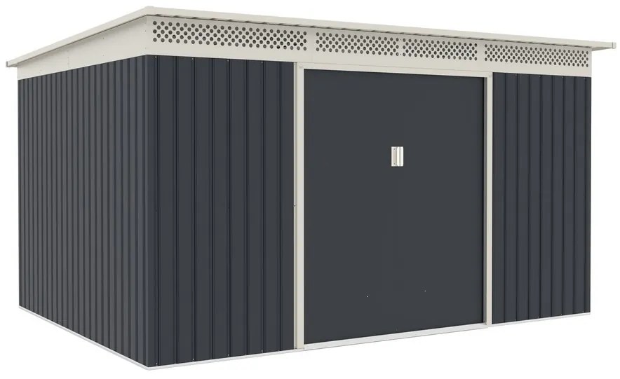 Záhradný domček G21 GRAH 915 - 340 x 269 cm, antracitový 6390095