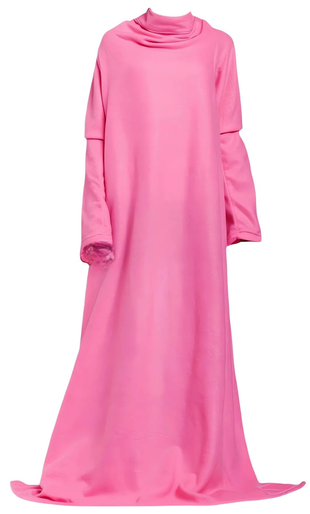 Verk Fleecová TV deka s rukávmi Snuggie 180 x 140 cm ružová