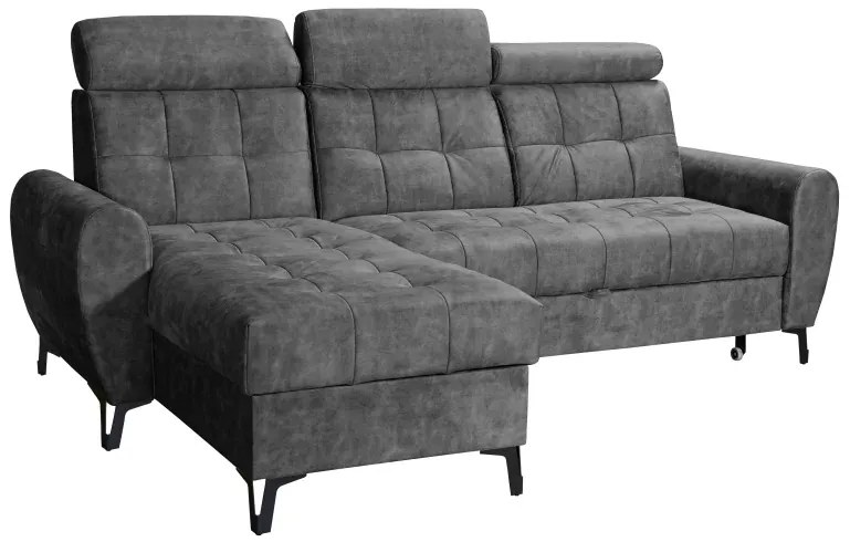 Sedacia súprava Lavante, ľavá, sivá (rinaldi 13)