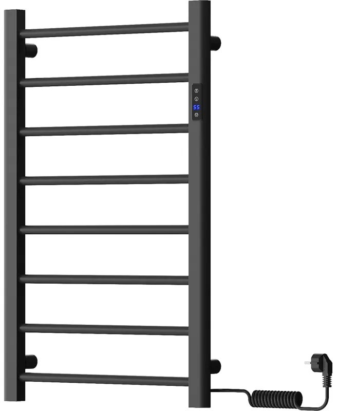 Mexen Oso, elektrické vykurovacie teleso na postavenie 910x500 mm, 200 W, čierna, W304-0910-500-00-70