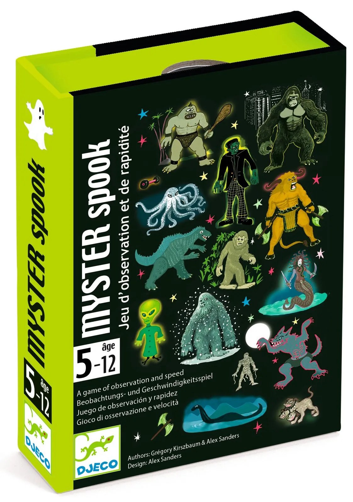 Mysterax – strašidlá – kartová hra