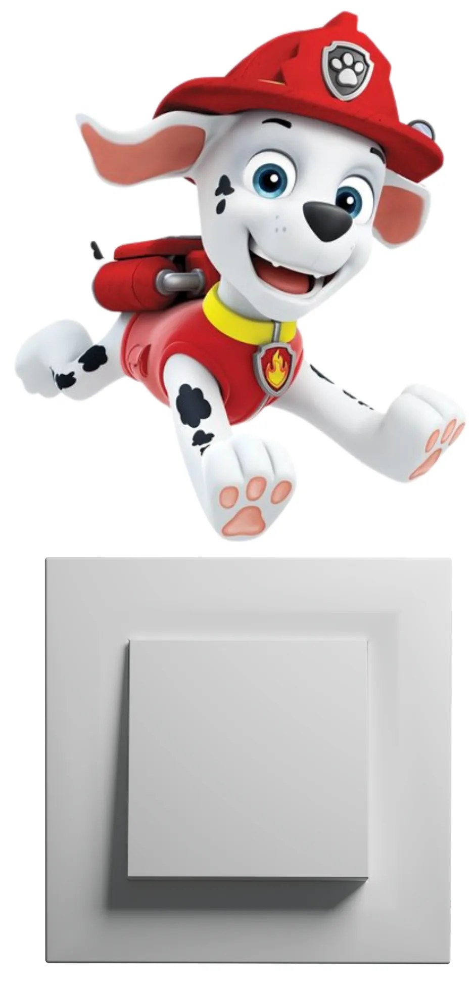 PIPPER. Samolepka nad vypínač „PAW Patrol - Marshall