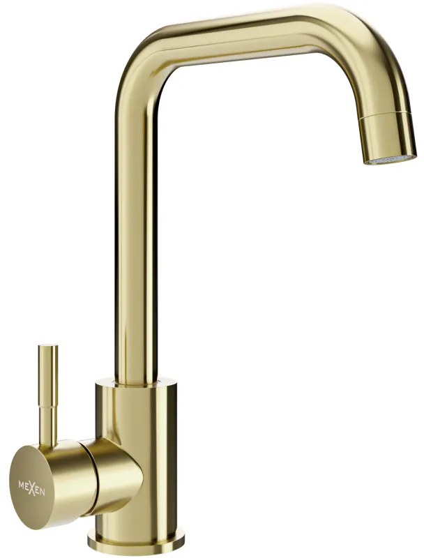 Mexen Modena, vysoká drezová batéria h-275, zlatá matná, 671900-55