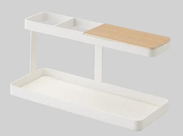 Multifunkčný stojanček Yamazaki Tower Desk Bar, biely