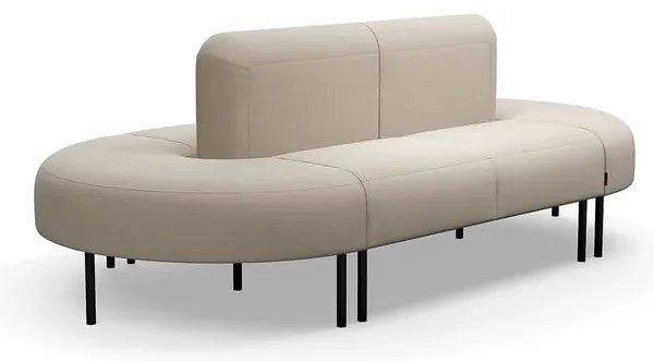 Pohovka VARIETY, 360° sedenie, látka Pod CS, pieskovcová