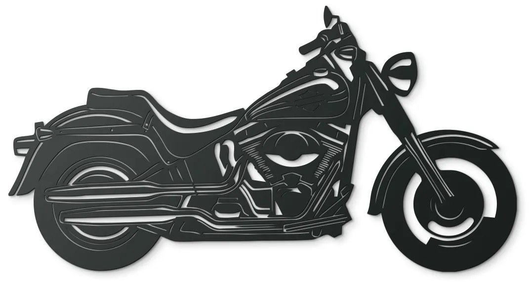 drevko Obraz na stenu Cruiser Rozmer obrazu: 46,5 x 89 cm, Farba dekorácie: Čierna
