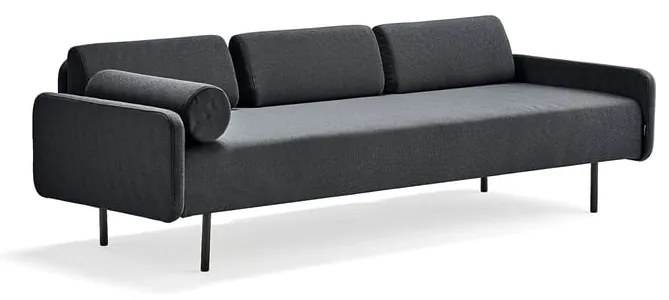 Pohovka TRENDY, 3-miestna, tkanina, antracit