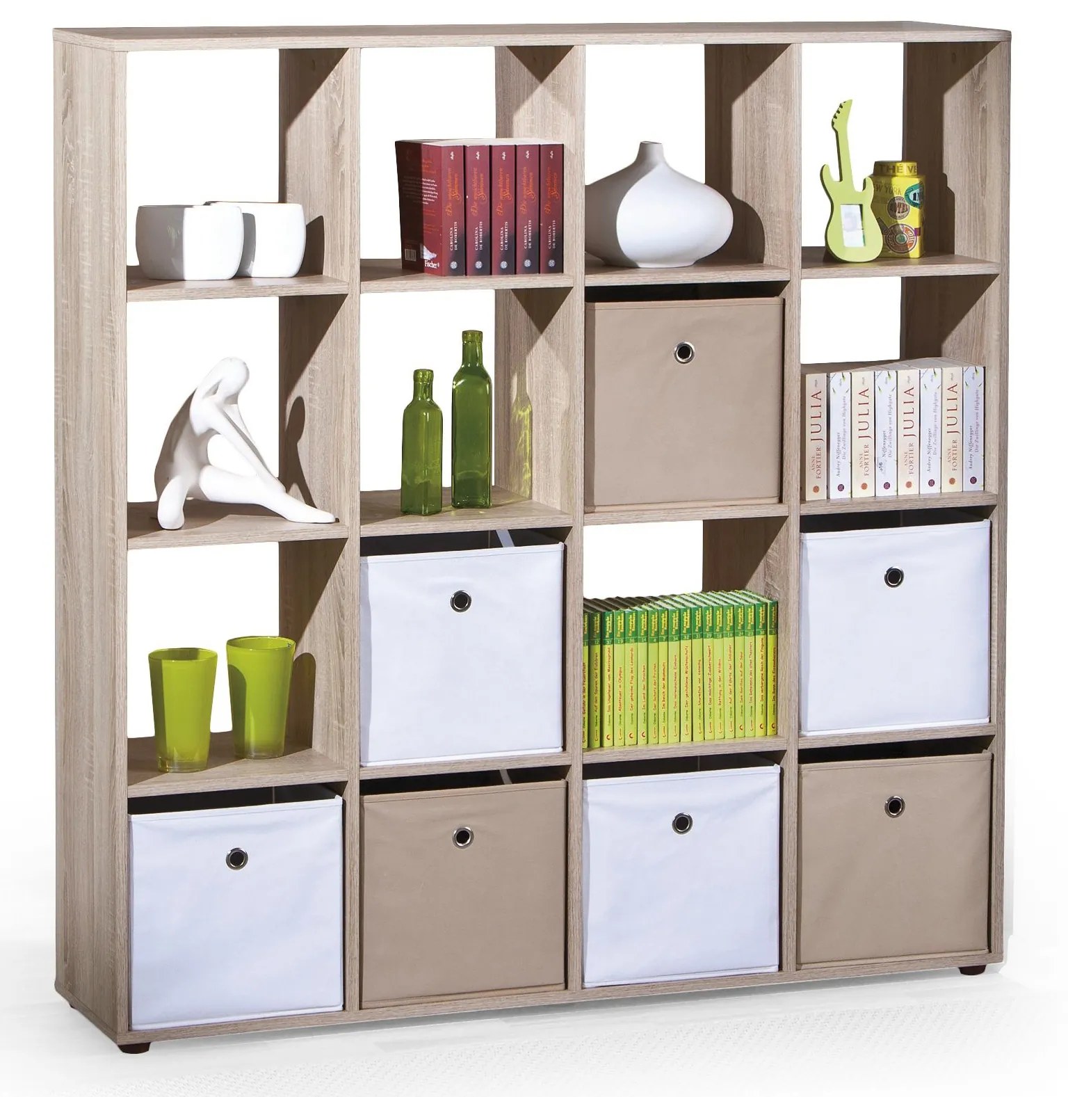 Dizajnový úložný regál Lucas 16