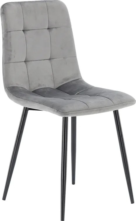 CH Jedálenská stolička Leon - sivá