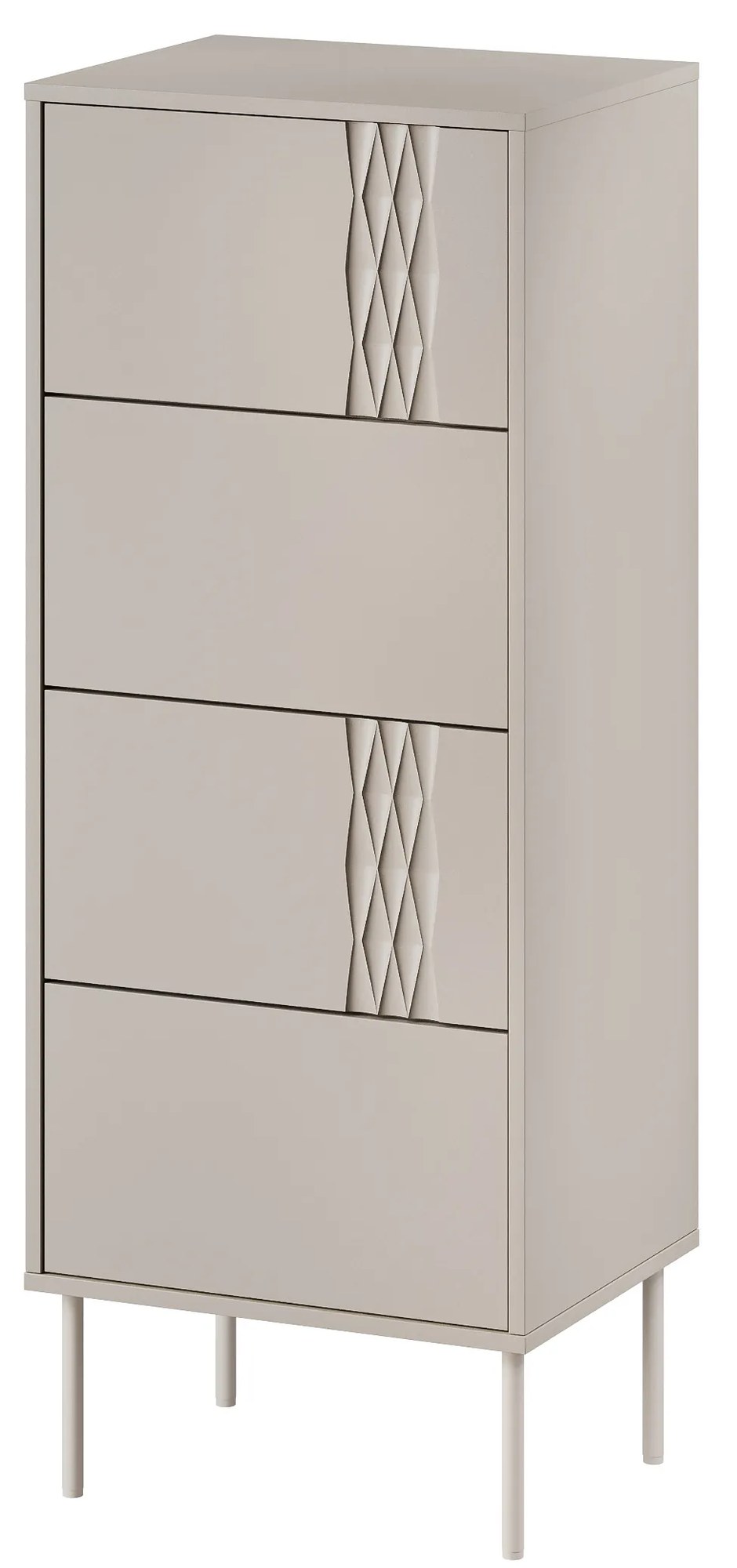 Cama Zásuvková komoda Trese 4S - béžová