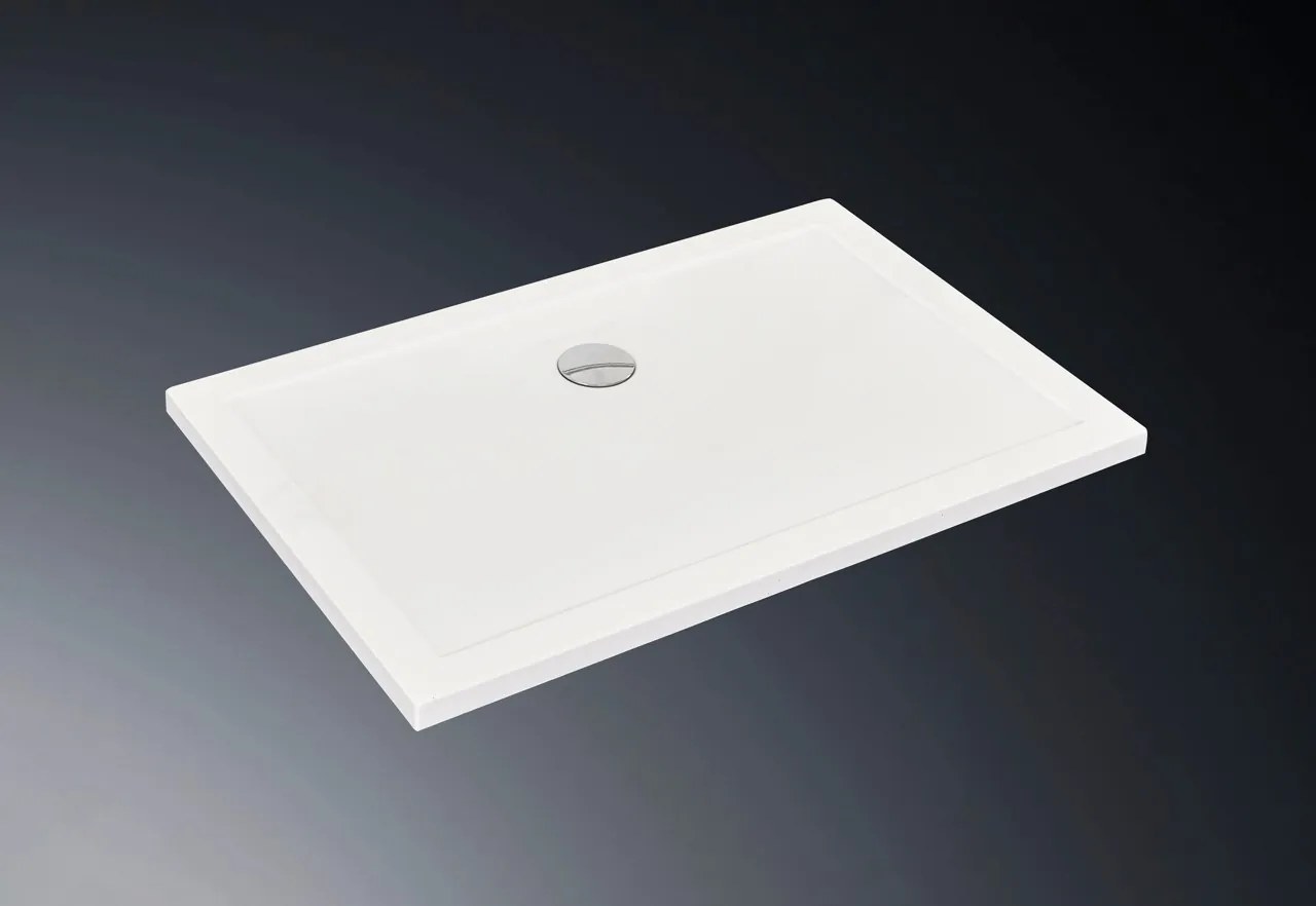 Erga Laos, obdĺžniková sprchová vanička 120x90x5cm, akrylát, biela lesklá, ERG-V06-ACR-9012S-WH-CR