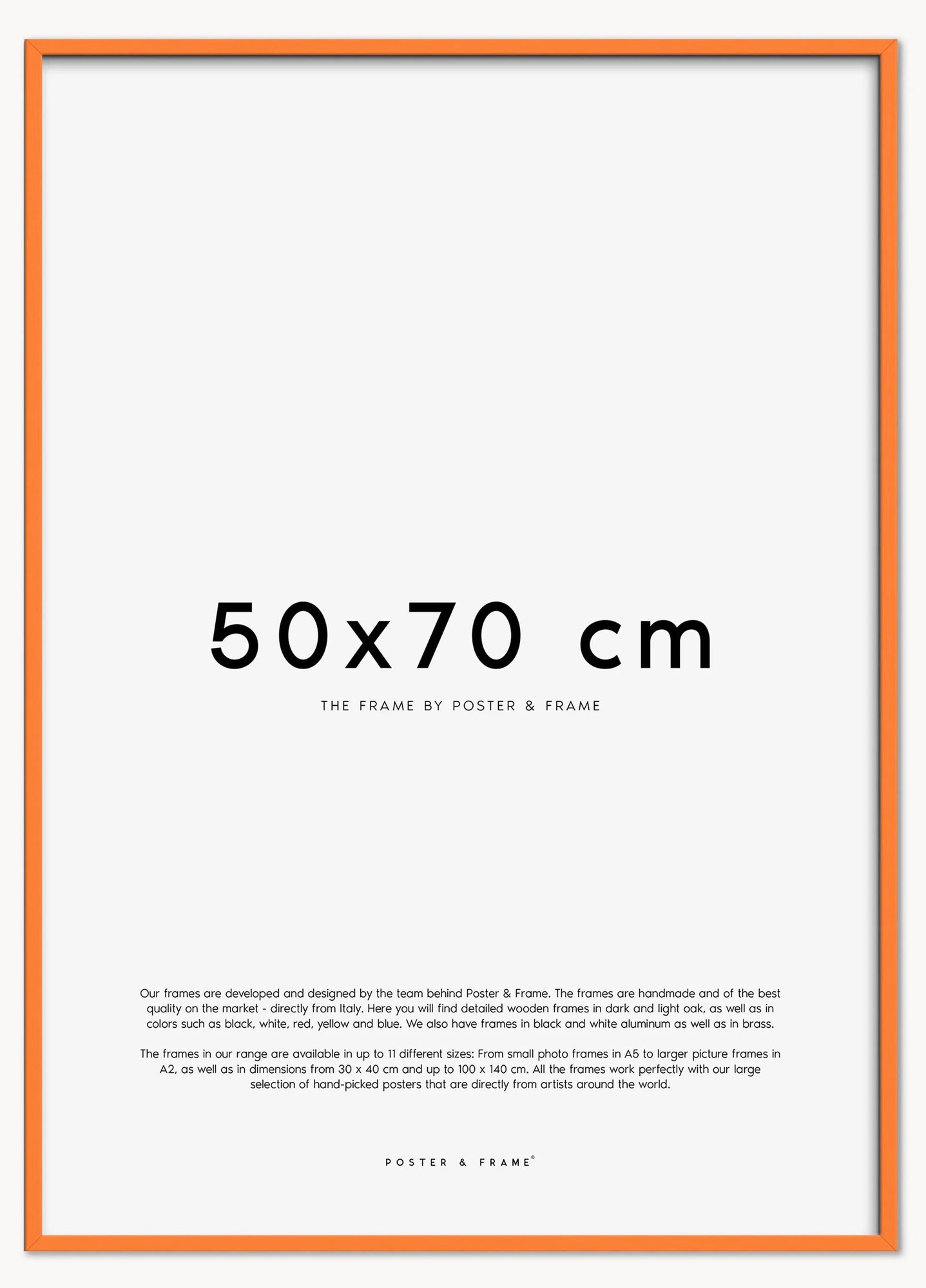 Ručne vyrobený fotorám Explore, rôzne veľkosti