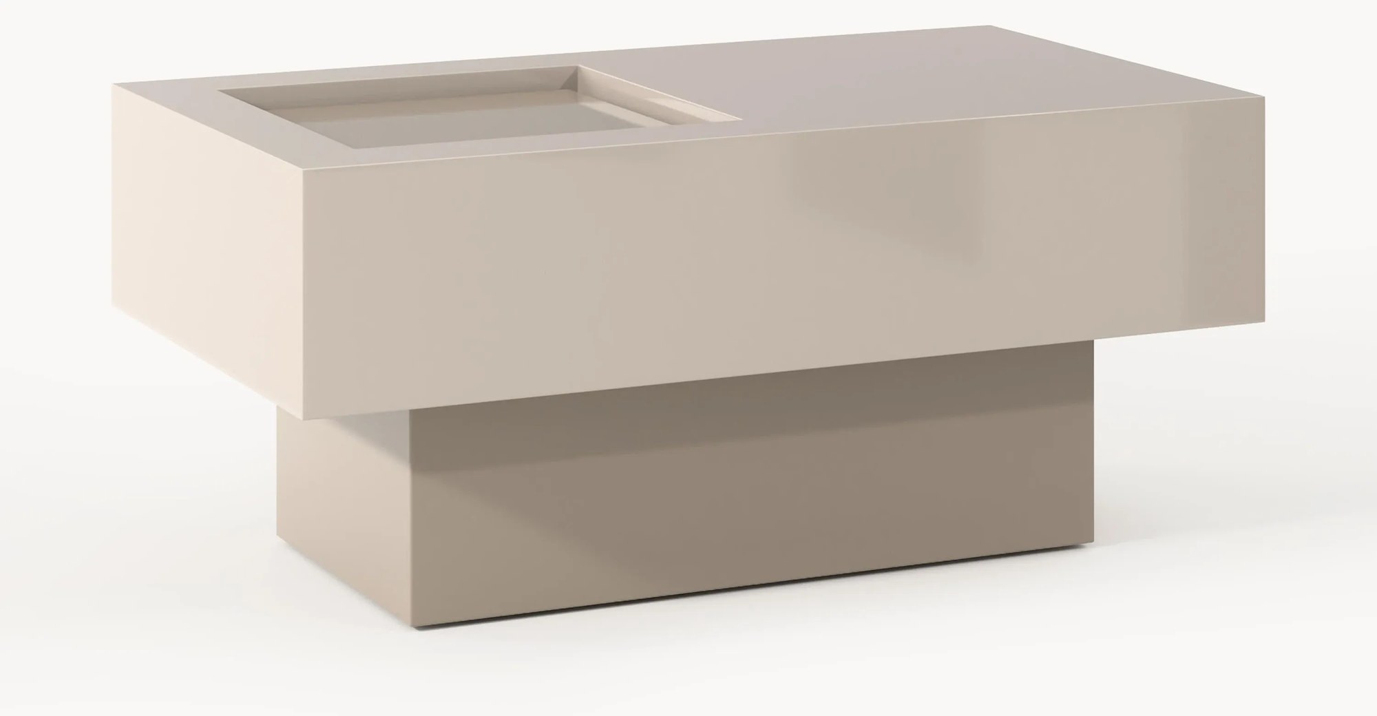 Konferenčný stolík's úložným priestorom Alessa