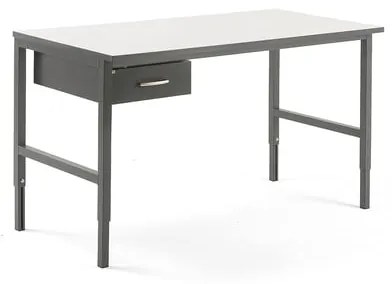 Dielenský stôl Cargo, 1600x750 mm, 1 zásuvka