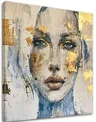 Elegantný obraz ženy Prenikavý pohľad