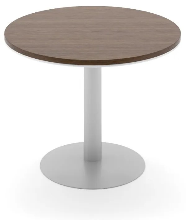 Konferenčný stôl TopOffice priemer 100 cm, dub charleston