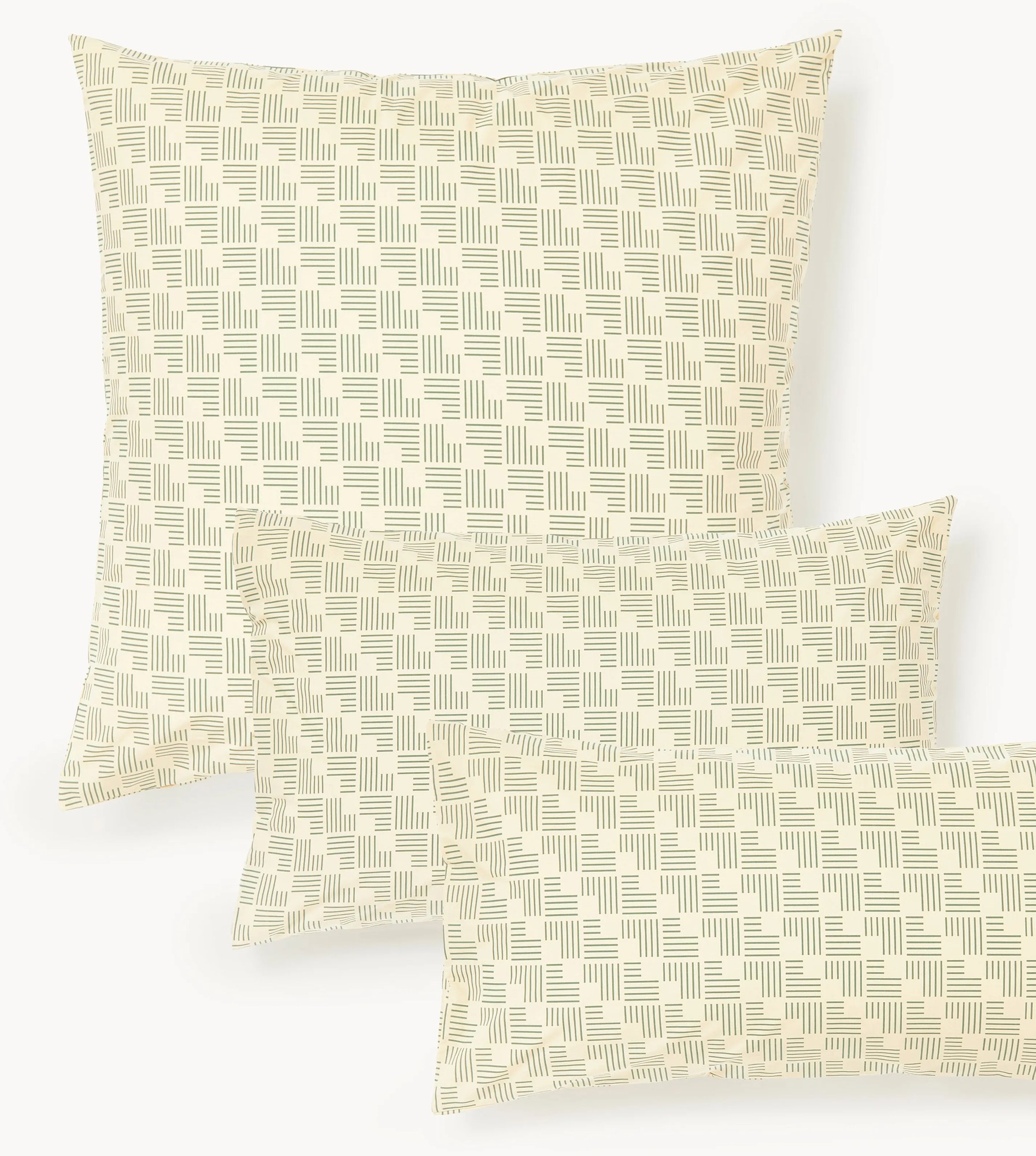 Obliečka na vankúš s geometrickou potlačou Inki