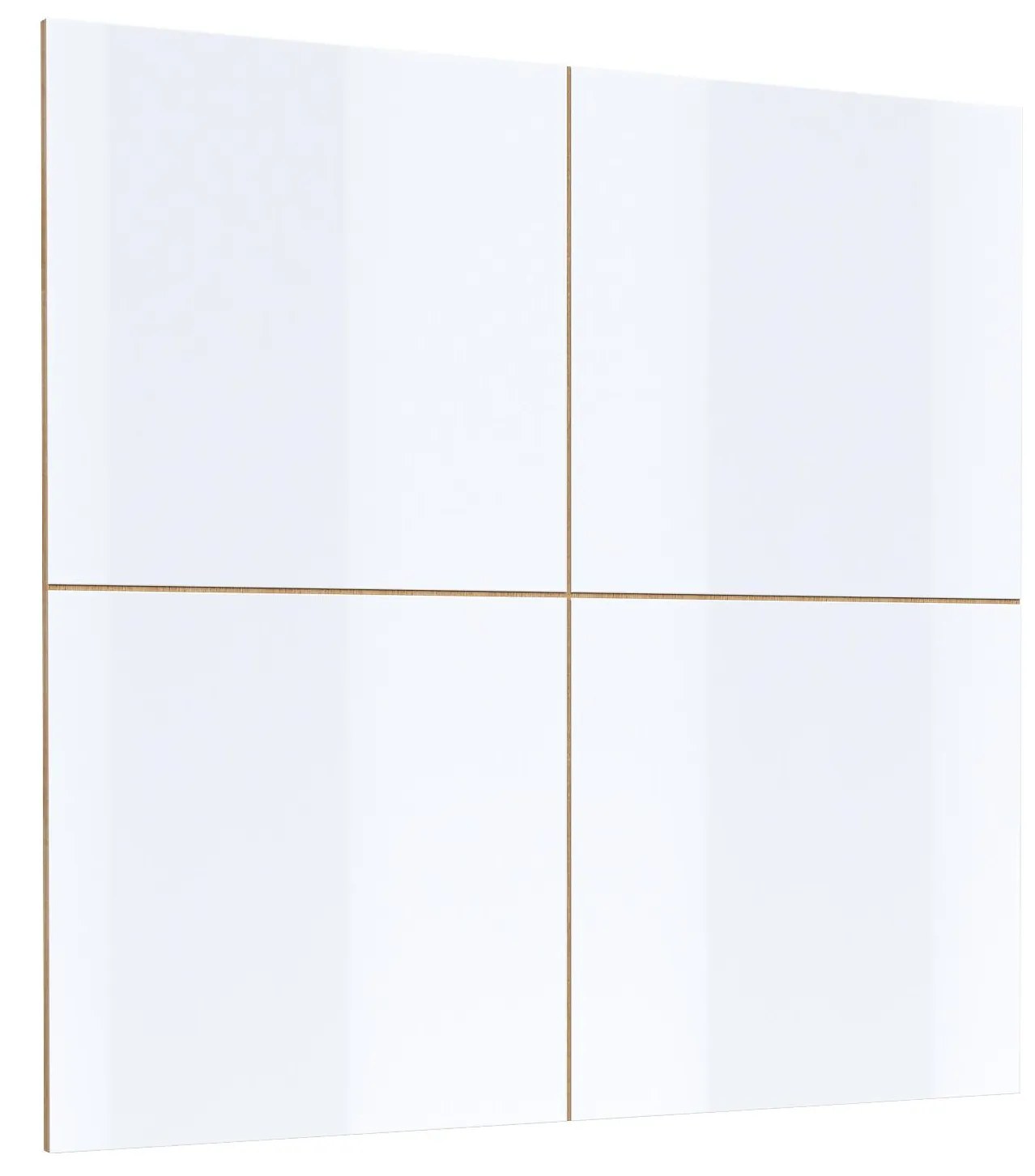 Nástenný panel Celcey Typ 03 (dub wotan + biely lesk). Akcia -19%. Vlastná spoľahlivá doprava až k Vám domov. 1108315