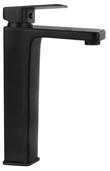 Mexen Cetus vysoká umývadlová batéria, čierna, 744310-70