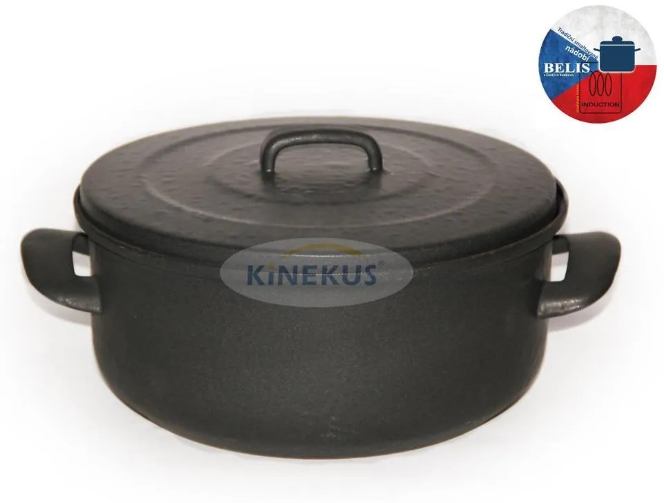 Kastról smalt + pokr. 24cm/4L BSE