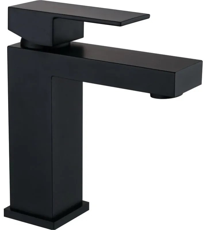 Mexen Cube, umývadlová batéria, čierna matná, 72900-70