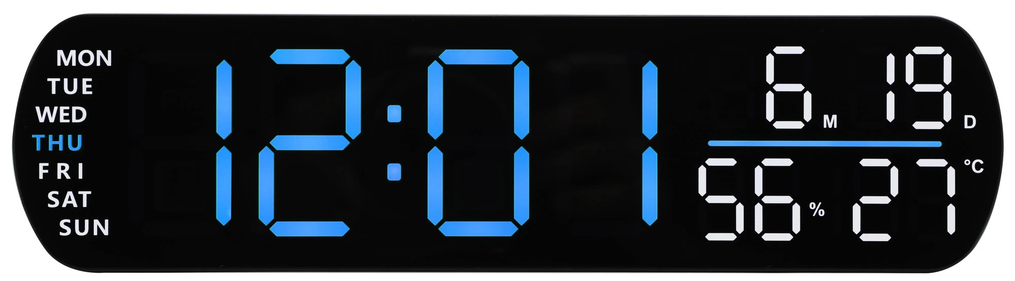 Digitálny budík JVD SB5512.1, 26cm