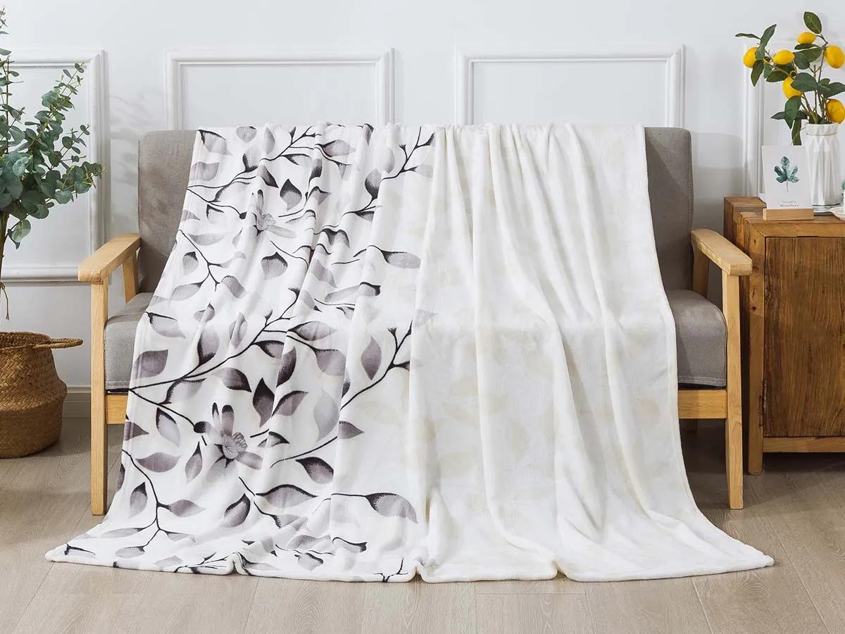 XPOSE® Mikroplyšová deka IVANKA - sivá 140x200 cm