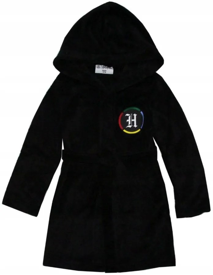 Detský / chlapčenský župan s kapucňou Harry Potter - Hogwarts, 116 / 122