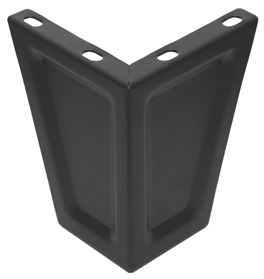 Sada 4 kusov antracitových nábytkových nôh