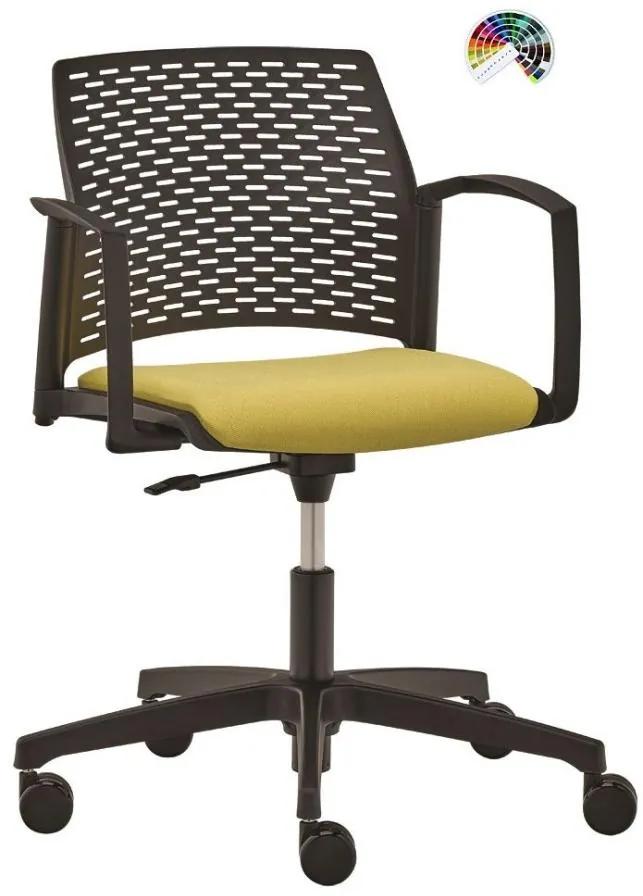 RIM Konferenčné kreslo REWIND RW 2112 2113 čalúnenie SILVERTEX koženka