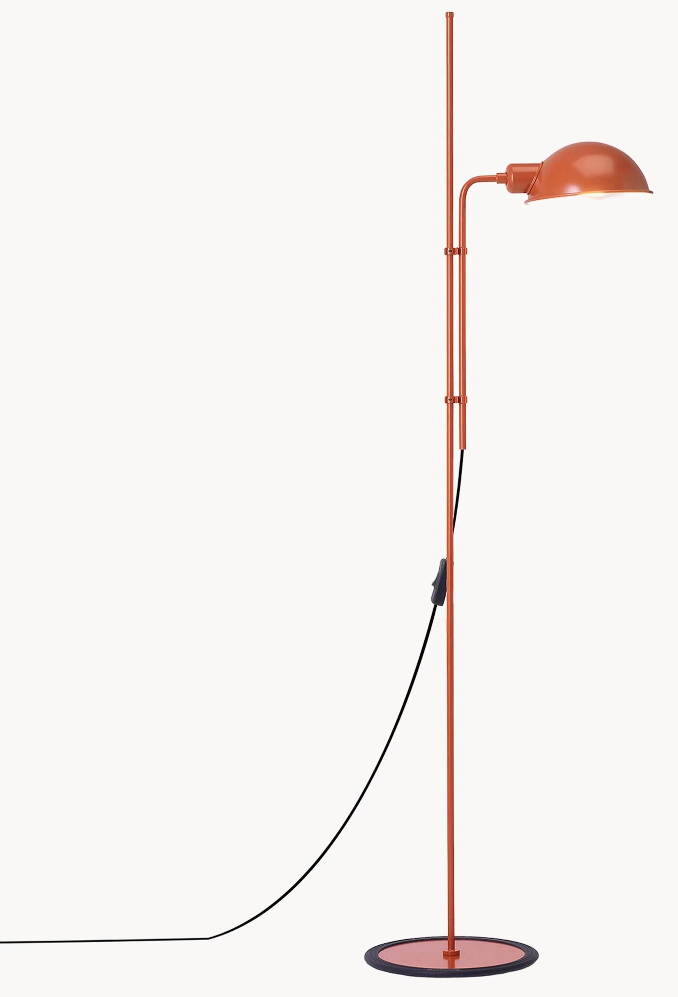 Malá stojacia lampa's nastaviteľným tienidlom Funiculí