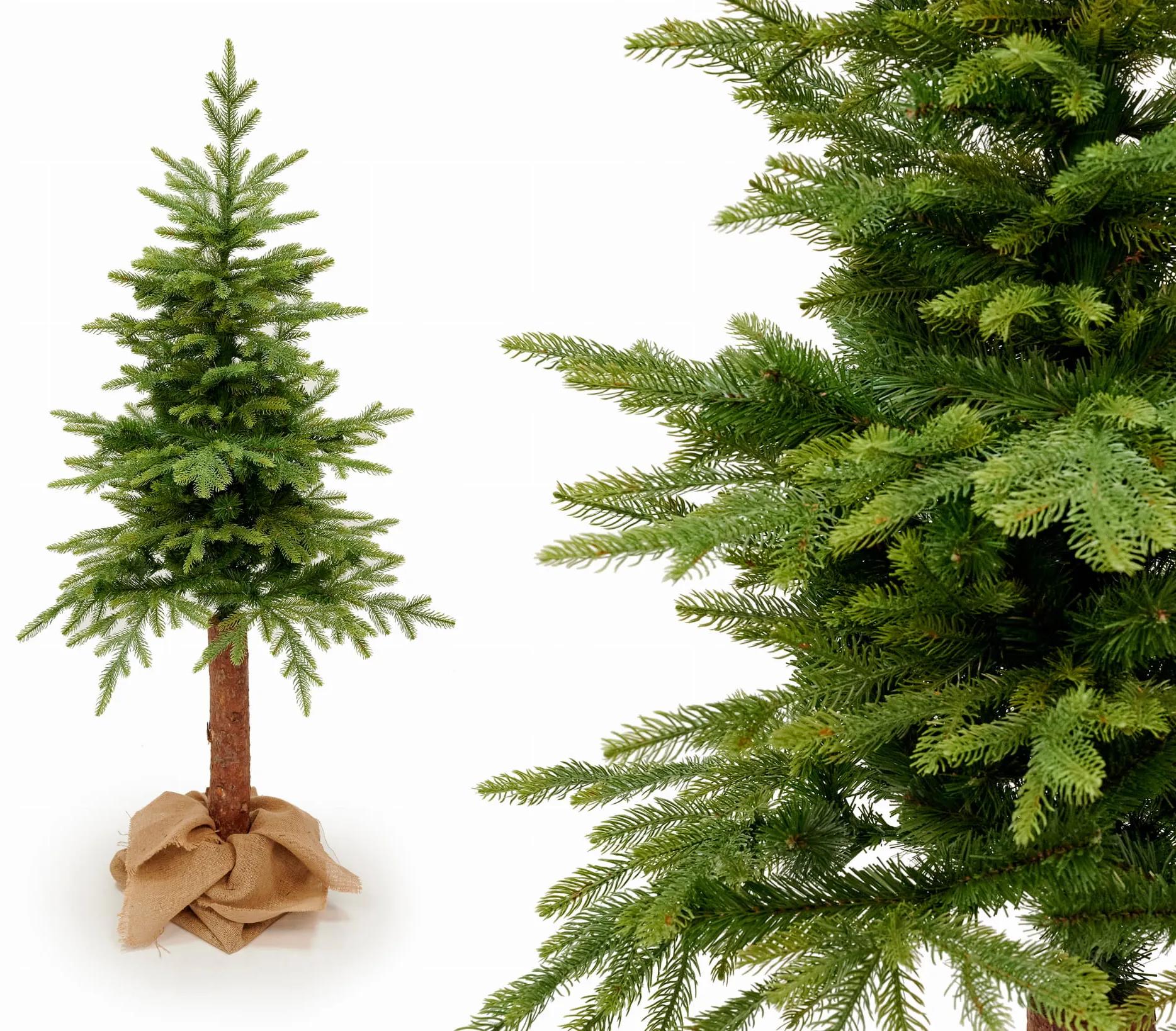 3D vianočný stromček v jute 165cm
