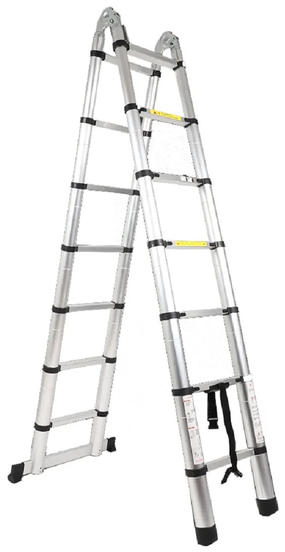 ASIST Teleskopický rebrík-štafle Alu 4,4m