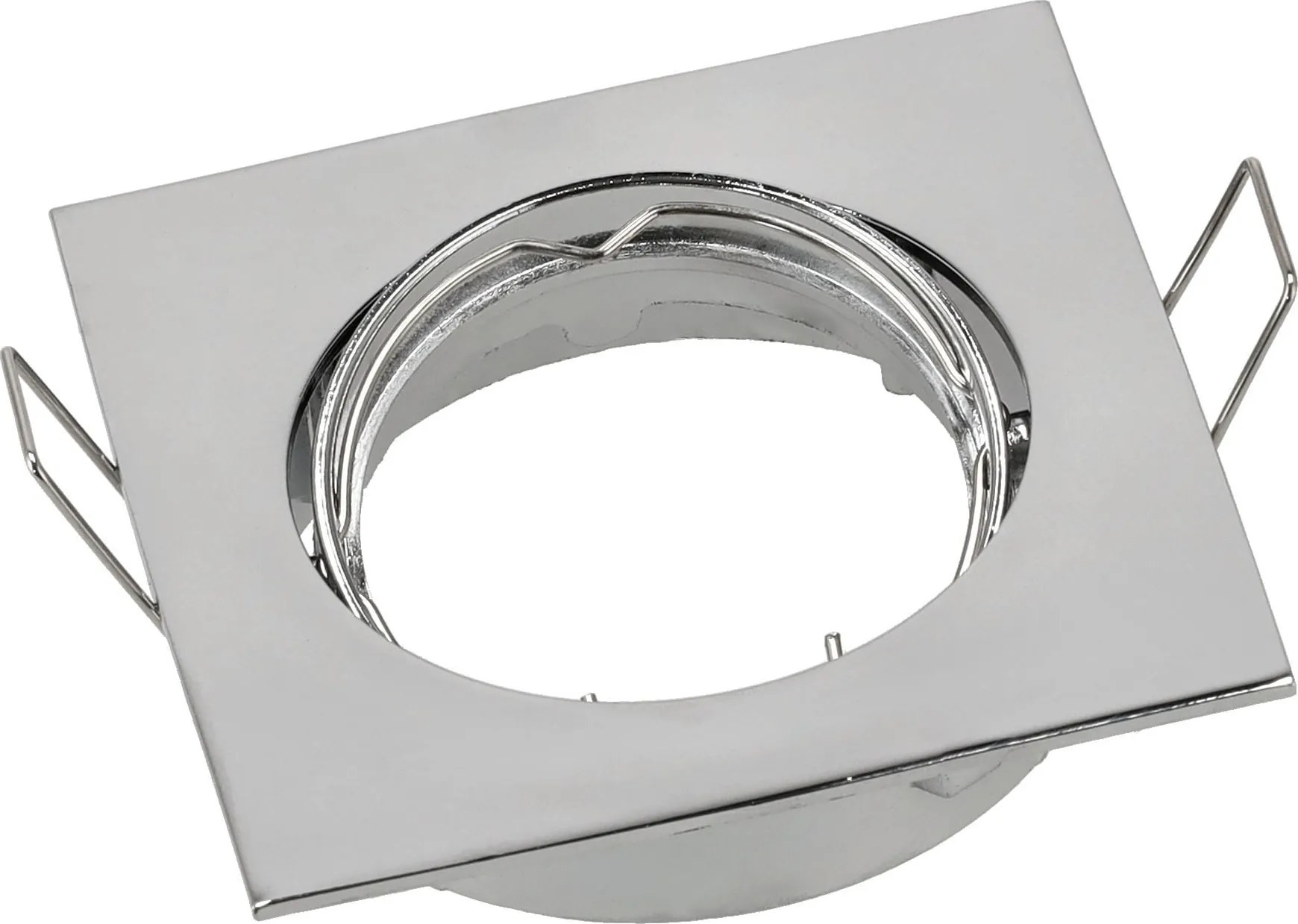 BERGE Halogénové pohyblivé svietidlo štvorcové chróm