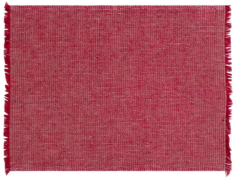 Ľanové prestieranie Lounas 46x35, červené