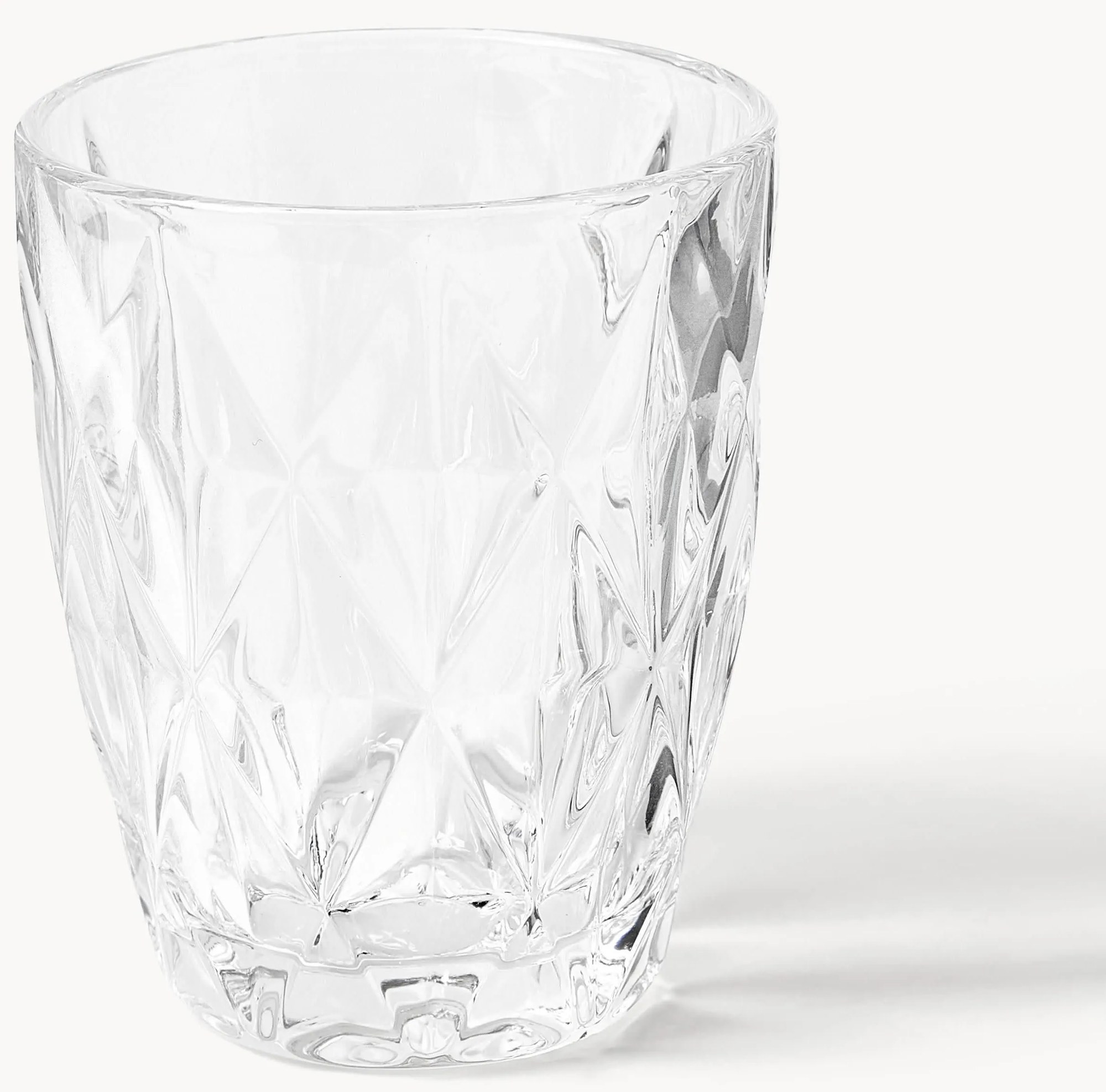 Poháre's textúrovaným povrchom Colorado, 4 ks