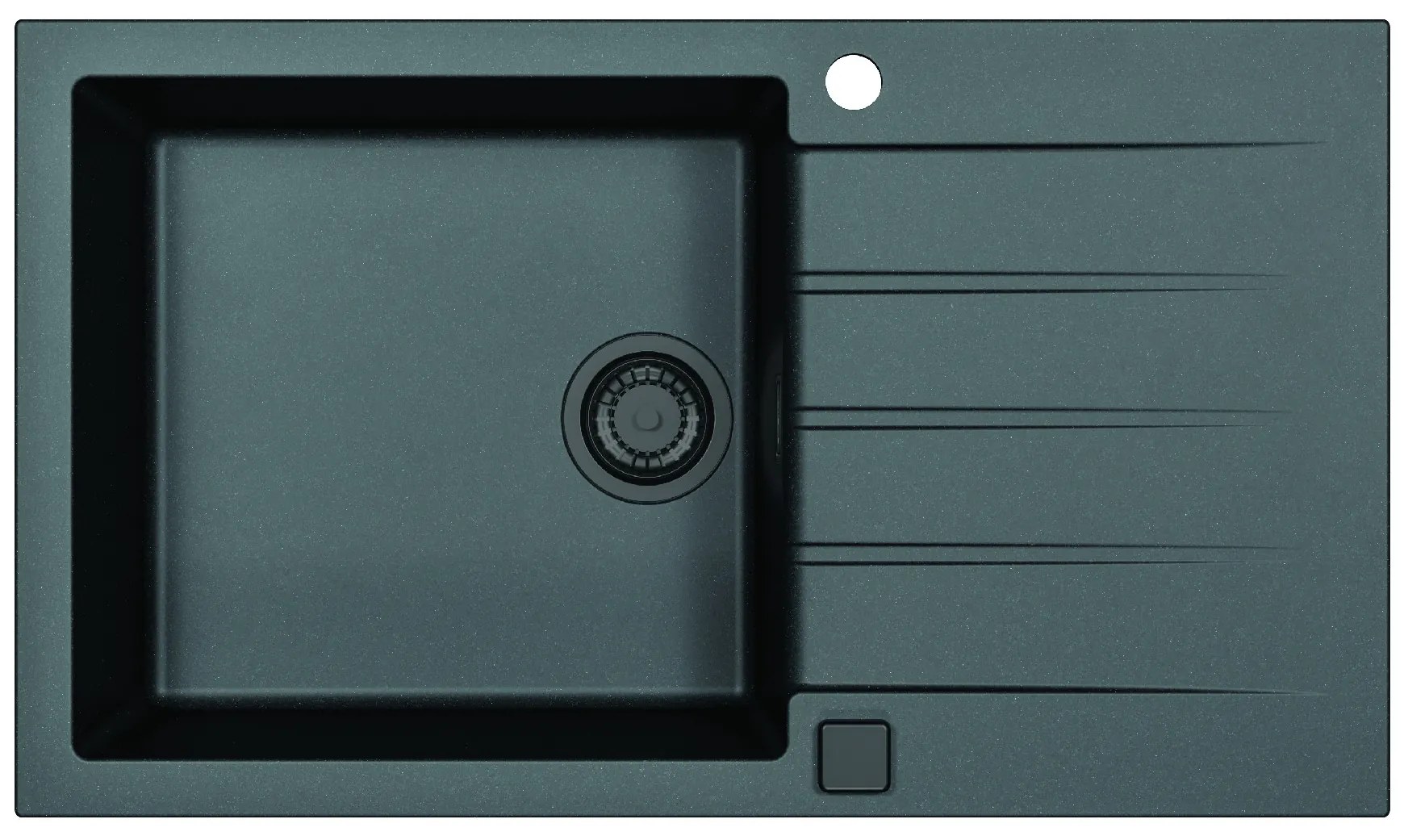 SET ALVEUS CADIT 40/91 BLACK ADDITION + BATERIE MINTAS BLACK MATT