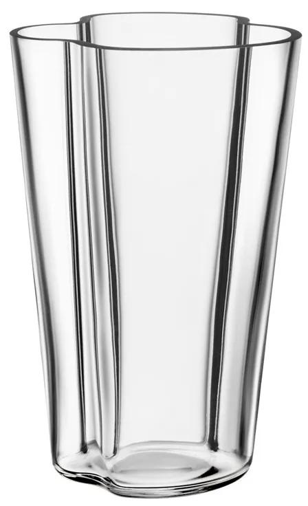 Váza Alvar Aalto 220mm, číra