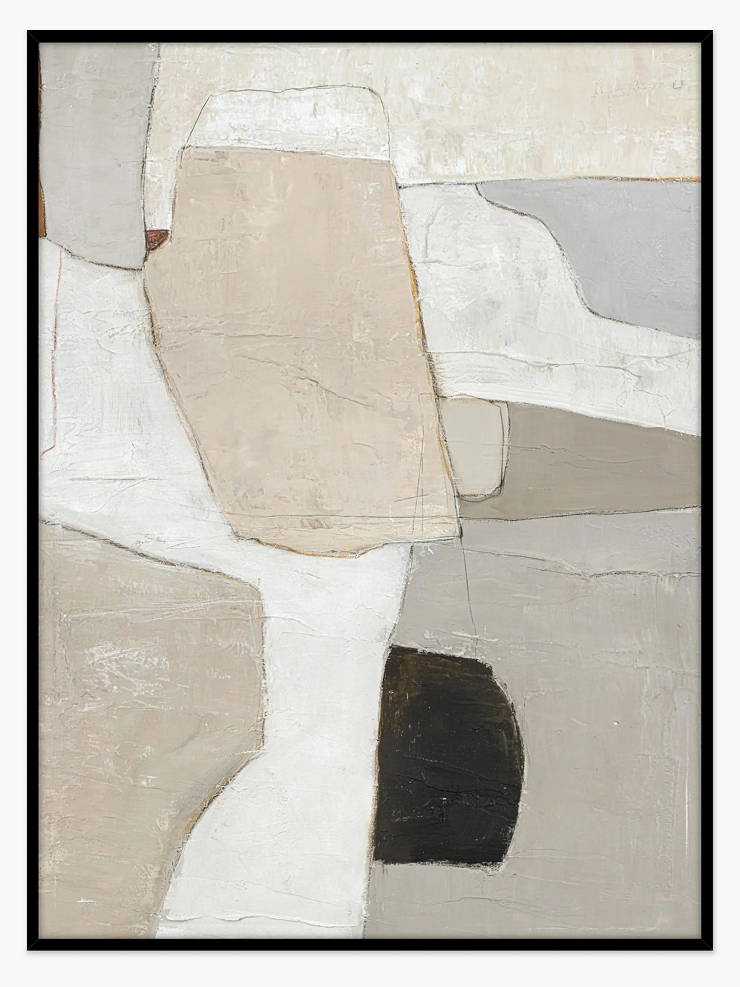 Ručne maľovaný obraz na plátne's dreveným rámom Accurate