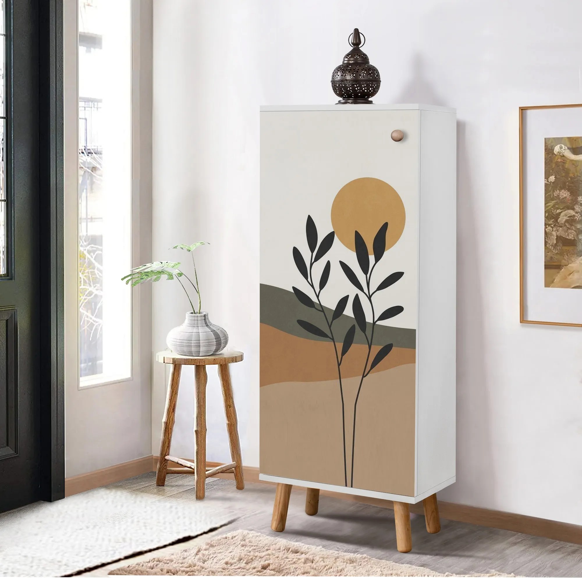 Skrinka na topánky Vigo 956 (biela). Akcia -19%. Vlastná spoľahlivá doprava až k Vám domov. 1089446