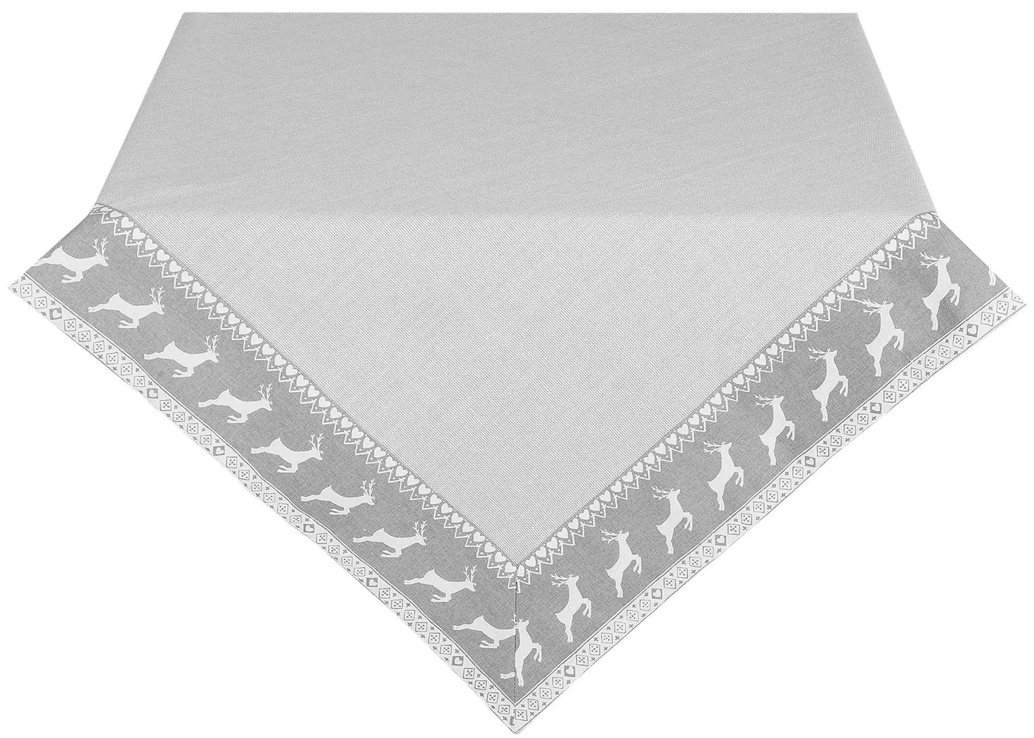 Obrus na stôl Nordic Grey - 150*150 cm