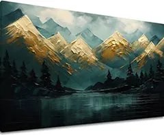 Moderný nástenný obraz Hory zapadajúceho slnka - PREMIUM ART