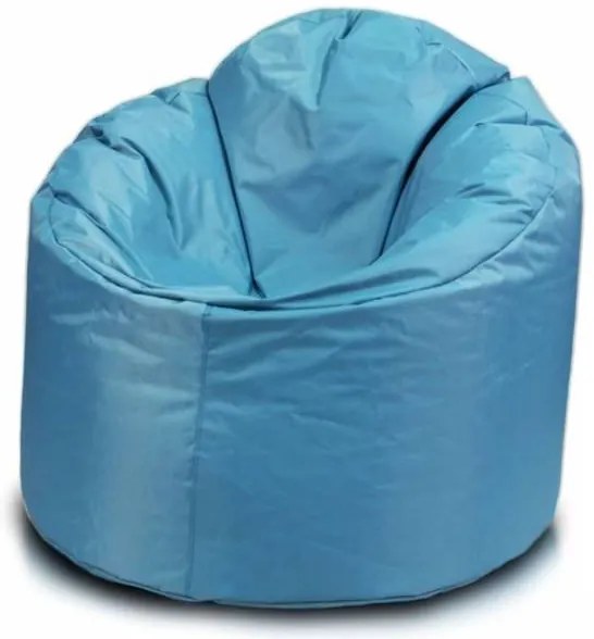 INTERMEDIC SK - Sedací vak Star 85x90 cm | ergonomický dizajn s podrúčkami, 300 l Farba: NC06 - Modrá svetlá (Polyester)