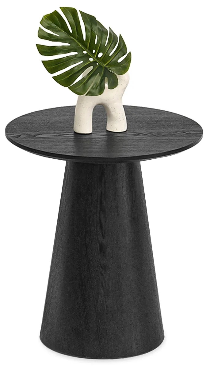 Konferenčný stolík Otava 45 (čierne drevo + čierna). Akcia -31%. Vlastná spoľahlivá doprava až k Vám domov. 1111670