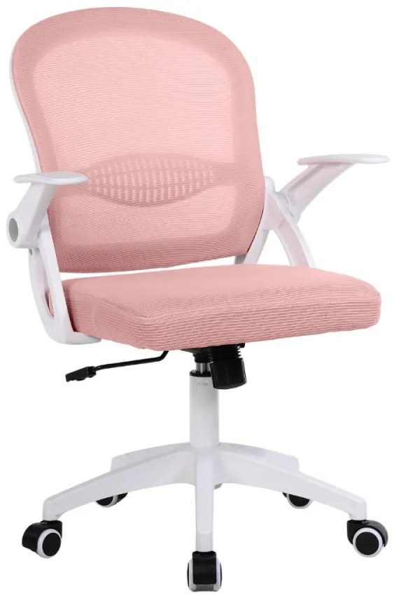 Detská otočná stolička Neoseat JUNI 011 — látka, ružová