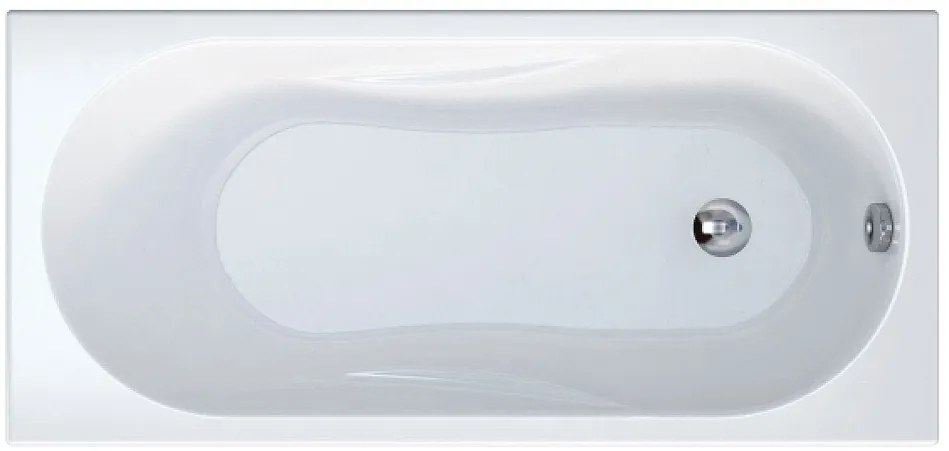 Cersanit Mito Red CW, akrylátová vaňa 160x70cm + nožičky, biela, TS301-004